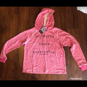Unsound Surf pink women’s pullover - NEW
